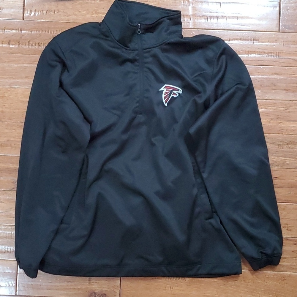 NFL Atlants Falcons 1/4 zip sweater